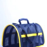 MİGNO Astra Fileli Model Kedi Köpek Taşıma Çantaları - Sarı