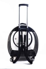 MİGNO Jumbo Model Kedi Köpek Taşıma Çantası Fileli Gri - Görsel 4