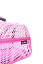 MİGNO FLYBAG Voyager Fileli Model Kedi Köpek Taşıma Çantaları - Pembe - Görsel 4