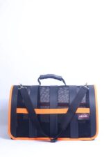 MİGNO Astra Fileli Model Kedi Köpek Taşıma Çantaları - Turuncu - Görsel 4