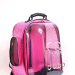 MİGNO Zenith Astronot Model Kedi Köpek Taşıma Çantaları - Pembe