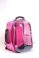 MİGNO Zenith Astronot Model Kedi Köpek Taşıma Çantaları - Pembe