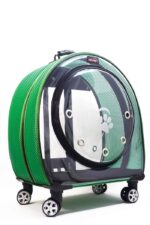 MİGNO Jumbo Model Kedi Köpek Taşıma Çantası Fileli Yeşil