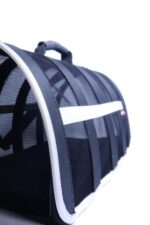 MİGNO Astra Fileli Model Kedi Köpek Taşıma Çantaları - Beyaz - Görsel 6