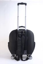 MİGNO Prestige Model Fileli Kedi Köpek Taşıma Çantaları Küçük - Siyah - Görsel 4