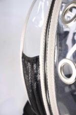 MİGNO Küçük Şeffaf Model Kedi Köpek Taşıma Çantası Gri - Görsel 5