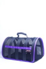 MİGNO Astra Fileli Model Kedi Köpek Taşıma Çantaları - Mor - Görsel 2