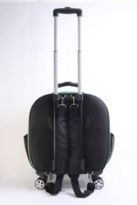 MİGNO Prestige Model Fileli Kedi Köpek Taşıma Çantaları Küçük - Yeşil - Görsel 4