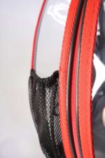 MİGNO Küçük Şeffaf Model Kedi Köpek Taşıma Çantası Kırmızı - Görsel 5