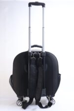 MİGNO Prestige Model Şeffaf Kedi Köpek Taşıma Çantaları Küçük - Siyah - Görsel 5