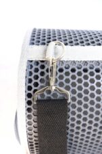 MİGNO FLYBAG Voyager Fileli Model Kedi Köpek Taşıma Çantaları - Gri - Görsel 5