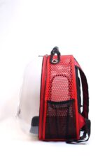 MİGNO Nexus Astronot Model Kedi Köpek Taşıma Çantaları - Kırmızı - Görsel 4