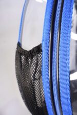 MİGNO Küçük Şeffaf Model Kedi Köpek Taşıma Çantası Mavi - Görsel 5