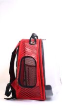 MİGNO Nexus Astronot Model Kedi Köpek Taşıma Çantaları - Kırmızı - Görsel 2