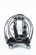 MİGNO Büyük Şeffaf Model Kedi Köpek Taşıma Çantası Lacivert - Görsel 2