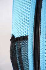 MİGNO Prestige Model Fileli Kedi Köpek Taşıma Çantaları Küçük - Turkuaz - Görsel 5