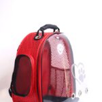 MİGNO Nexus Astronot Model Kedi Köpek Taşıma Çantaları - Kırmızı