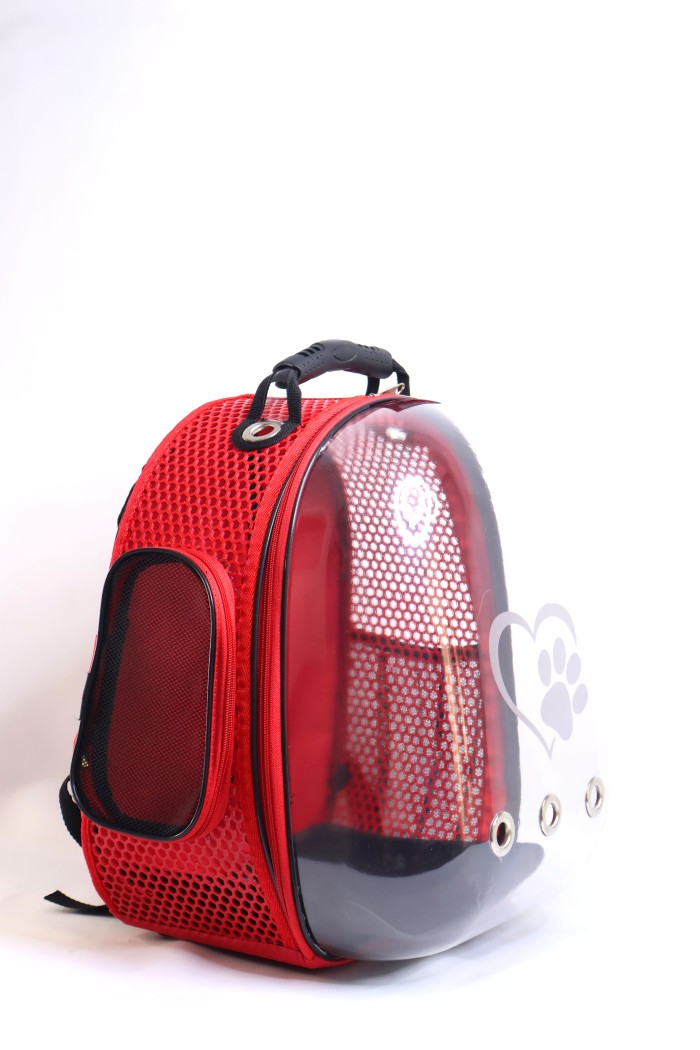 5c65fdb4d89e898c090b4f8a0b2f9915.jpg MİGNO Nexus Astronot Model Kedi Köpek Taşıma Çantaları - Kırmızı - Görsel 1