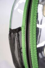 MİGNO Küçük Şeffaf Model Kedi Köpek Taşıma Çantası Yeşil - Görsel 5