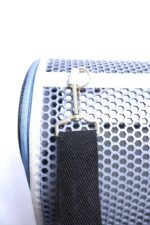 MİGNO FLYBAG Voyager Fileli-Şeffaf Model Kedi Köpek Taşıma Çantaları - Gri - Görsel 5