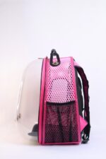 MİGNO Nexus Astronot  Model Kedi Köpek Taşıma Çantaları - Pembe - Görsel 4