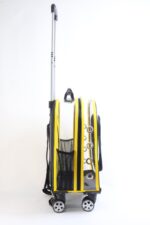 MİGNO Prestige Model Şeffaf Kedi Köpek Taşıma Çantaları Büyük - Sarı - Görsel 3