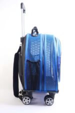 MİGNO Space Model Kedi Köpek Taşıma Çantası Fileli Mavi - Görsel 3