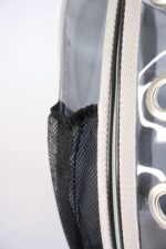 MİGNO Prestige Model Şeffaf Kedi Köpek Taşıma Çantaları Büyük - Gri - Görsel 5