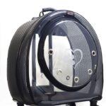 MİGNO Jumbo Model Kedi Köpek Taşıma Çantası Fileli Siyah