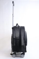 MİGNO Büyük Fileli Model Kedi Köpek Taşıma Çantası Siyah - Görsel 3