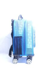 MİGNO PRIME Fileli Model Kedi Köpek Taşıma Çantaları - Mavi - Görsel 4