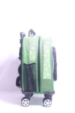 MİGNO PRIME Fileli Model Kedi Köpek Taşıma Çantaları - Yeşil - Görsel 4