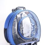 MİGNO Küçük Fileli Model Kedi Köpek Taşıma Çantası Mavi