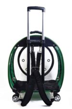 MİGNO Jumbo Model Kedi Köpek Taşıma Çantası Fileli Yeşil - Görsel 5