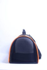 MİGNO Astra Fileli Model Kedi Köpek Taşıma Çantaları - Turuncu - Görsel 3