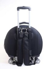 MİGNO Space Model Kedi Köpek Taşıma Çantası Fileli Gri - Görsel 4