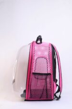 MİGNO Zenith Astronot Model Kedi Köpek Taşıma Çantaları - Pembe - Görsel 4