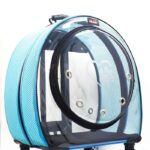 MİGNO Jumbo Model Kedi Köpek Taşıma Çantası Fileli Turkuaz