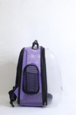 MİGNO Zenith Astronot Model Kedi Köpek Taşıma Çantaları - Mor - Görsel 2