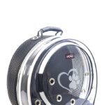 MİGNO Astronot Model Kedi Köpek Taşıma Çantası Şeffaf Fileli Siyah Beyaz