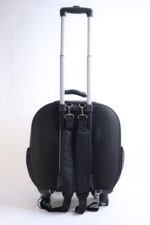 MİGNO Prestige Model Fileli-Şeffaf Kedi Köpek Taşıma Çantaları Büyük - Siyah - Görsel 5