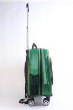 MİGNO Prestige Model Fileli Kedi Köpek Taşıma Çantaları Büyük - Yeşil - Görsel 3