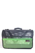 MİGNO FLYBAG Voyager Fileli Model Kedi Köpek Taşıma Çantaları - Yeşil-Siyah - Görsel 2