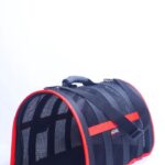 MİGNO Astra Fileli Model Kedi Köpek Taşıma Çantaları - Kırmızı