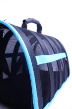 MİGNO Astra Fileli Model Kedi Köpek Taşıma Çantaları - Turkuaz - Görsel 6