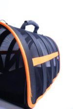 MİGNO Astra Fileli Model Kedi Köpek Taşıma Çantaları - Turuncu - Görsel 6