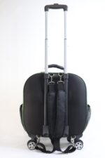 MİGNO Prestige Model Şeffaf Kedi Köpek Taşıma Çantaları Küçük - Yeşil - Görsel 5