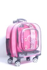 MİGNO PRIME Fileli Model Kedi Köpek Taşıma Çantaları - Pembe