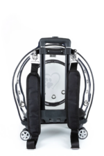 MİGNO Küçük Şeffaf Model Kedi Köpek Taşıma Çantası Lacivert - Görsel 4