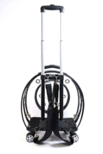 MİGNO Küçük Şeffaf Model Kedi Köpek Taşıma Çantası Siyah - Görsel 5